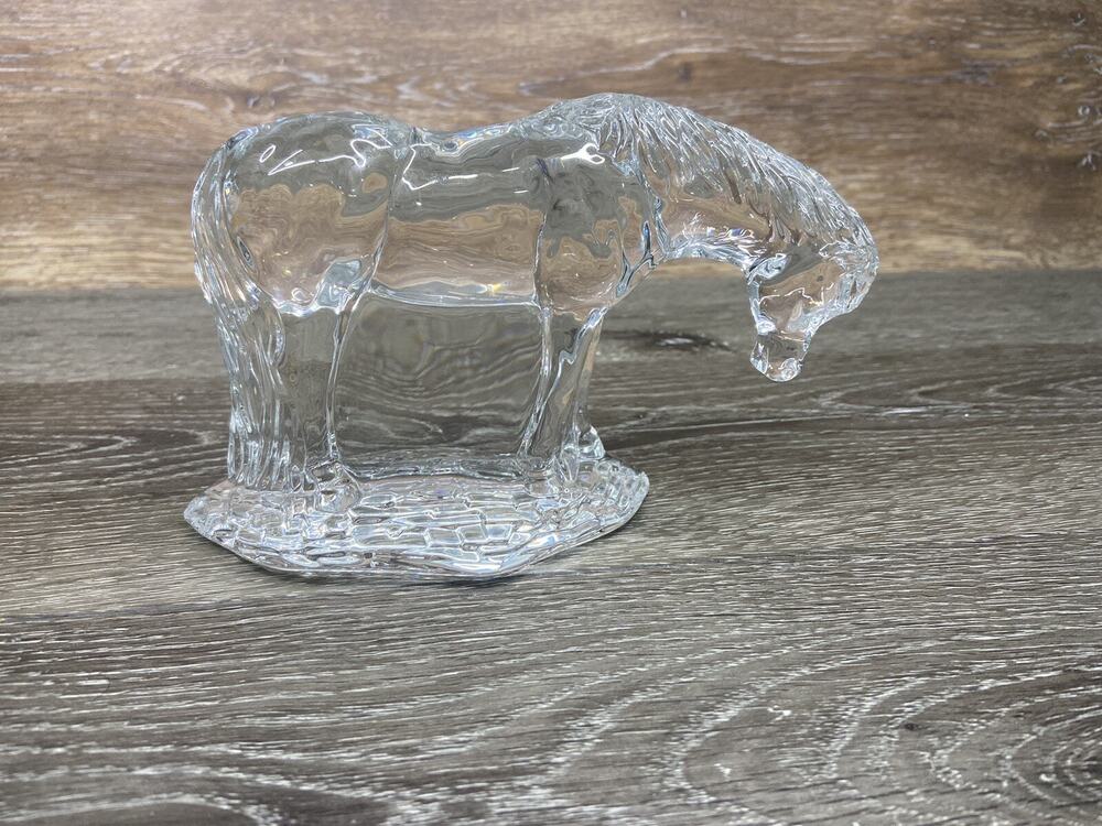 Waterford Crystal Figurines Sculptures MARE MOTHER Ireland 7x4.75”